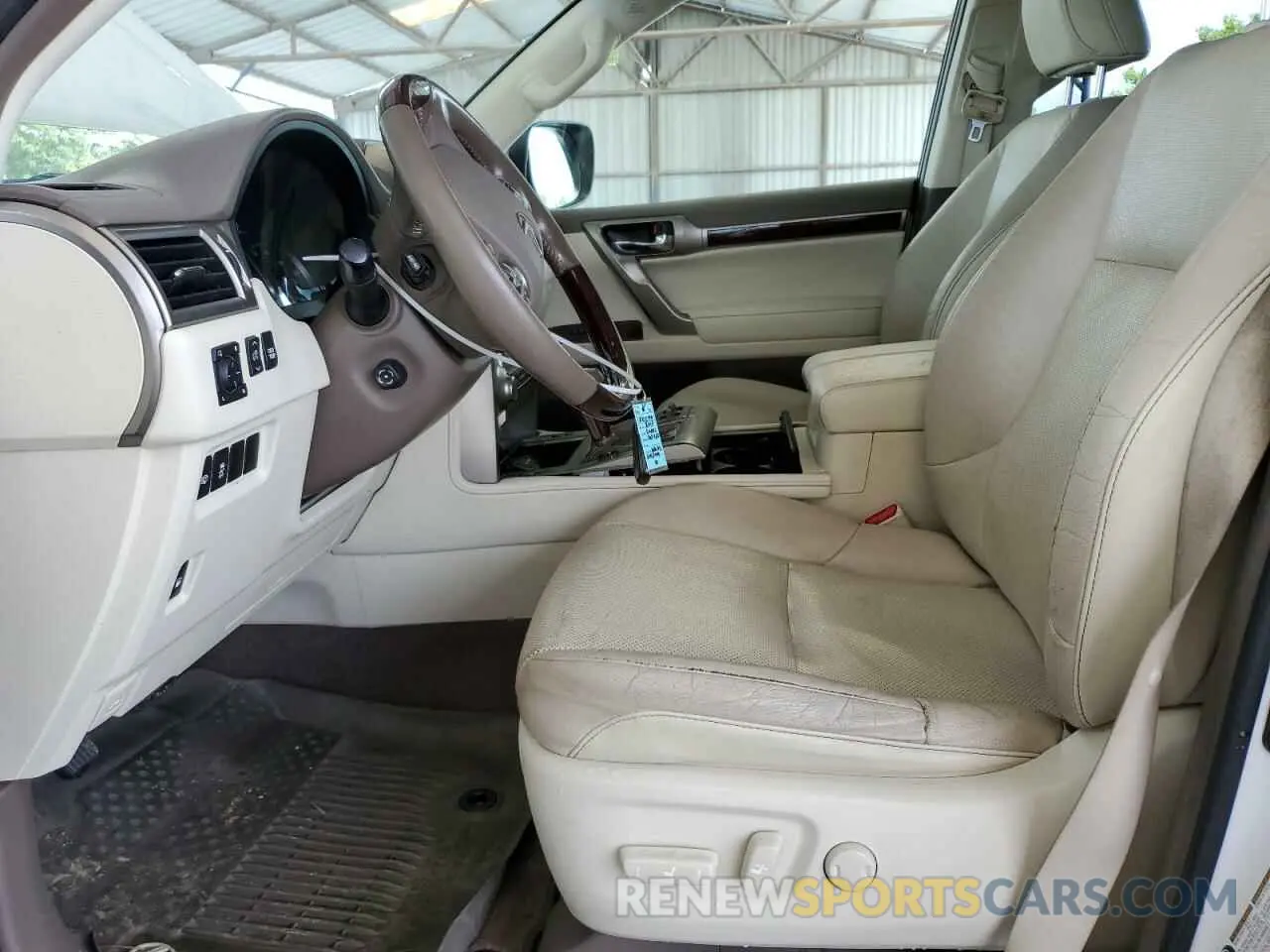 7 Photograph of a damaged car JTJBM7FX4K5210579 LEXUS GX 2019
