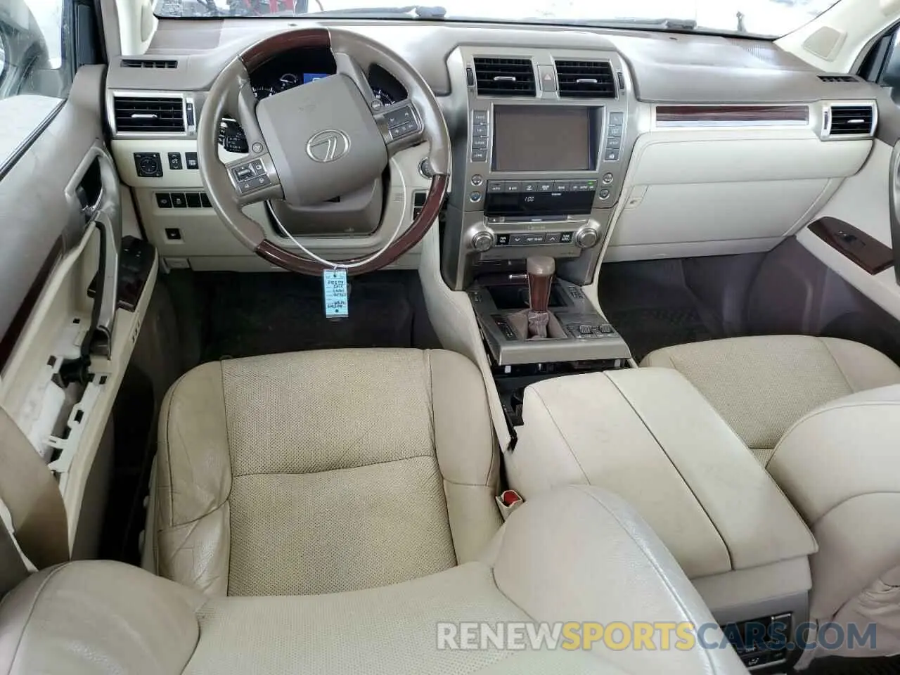 8 Photograph of a damaged car JTJBM7FX4K5210579 LEXUS GX 2019