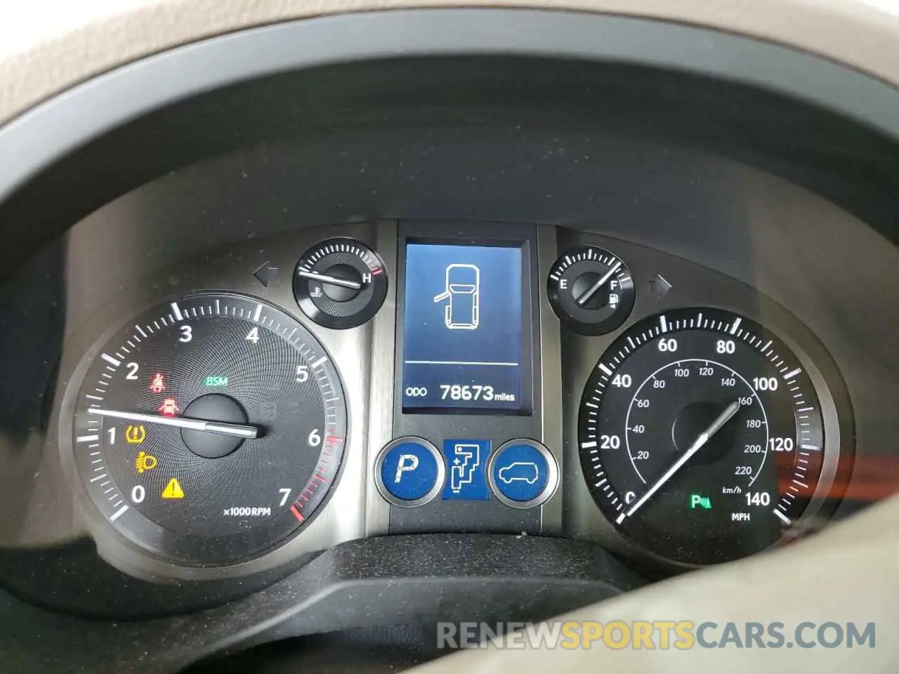 9 Photograph of a damaged car JTJBM7FX4K5210579 LEXUS GX 2019
