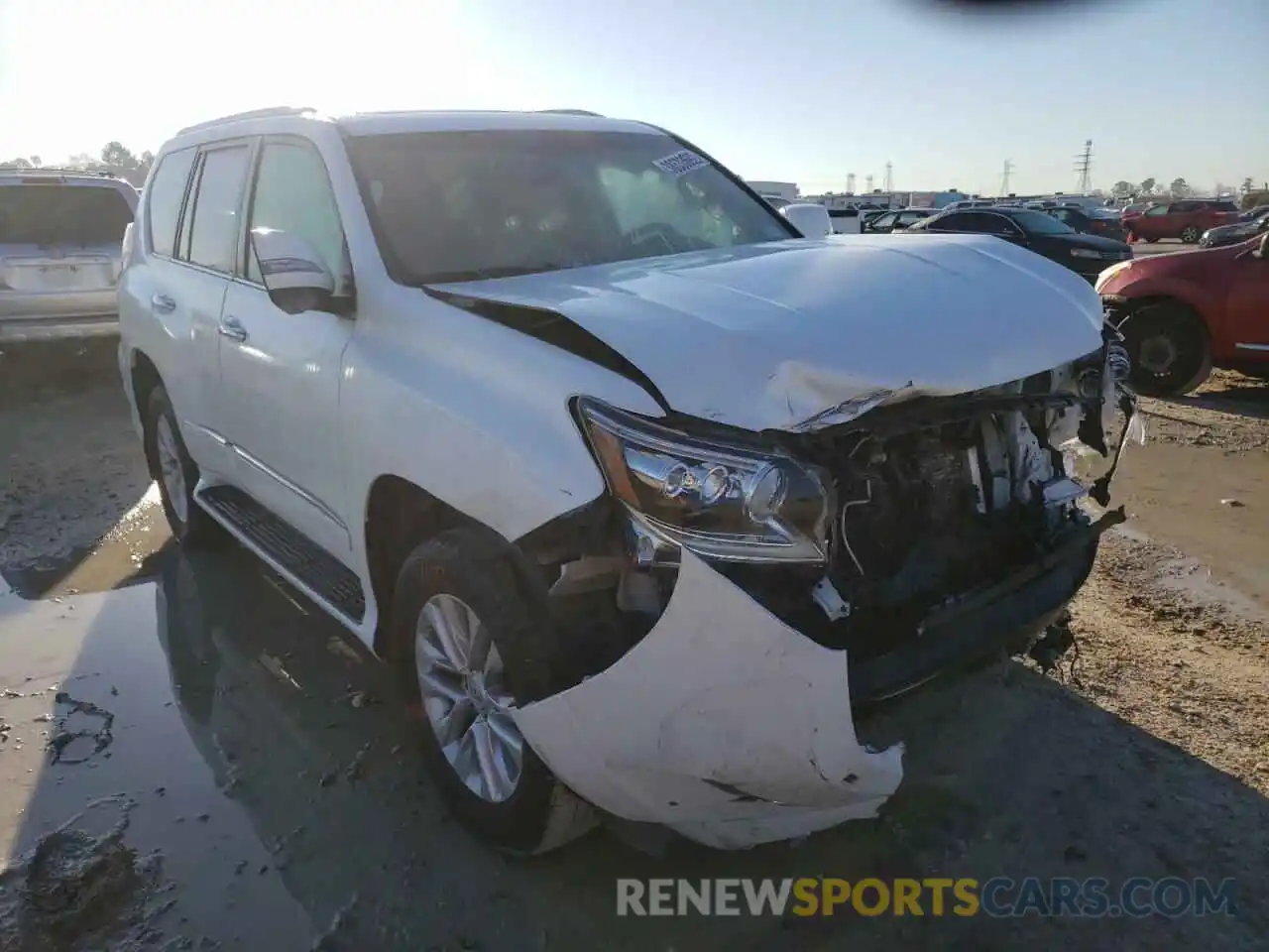 1 Photograph of a damaged car JTJBM7FX4K5212073 LEXUS GX 2019