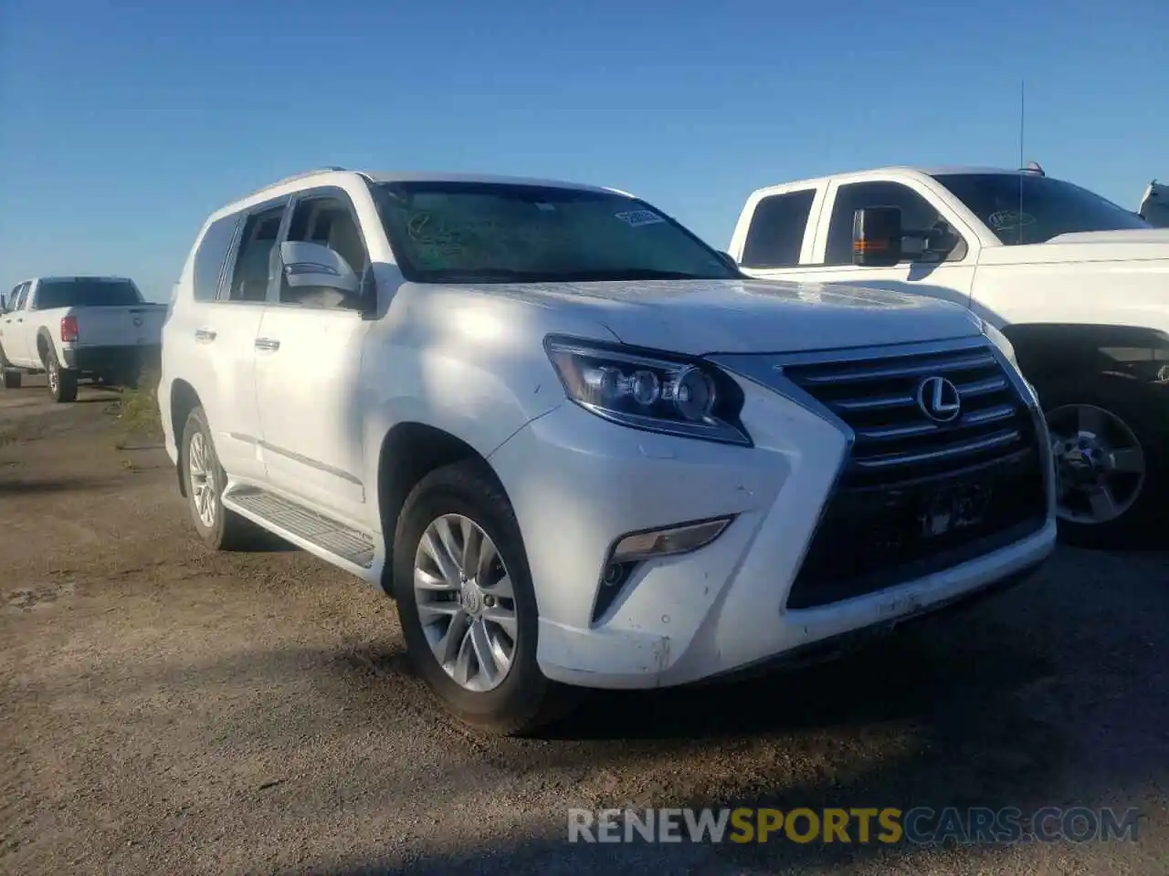 1 Photograph of a damaged car JTJBM7FX4K5215264 LEXUS GX 2019