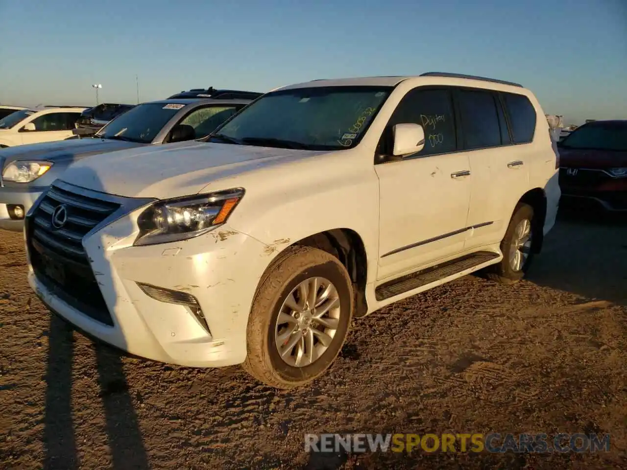 2 Photograph of a damaged car JTJBM7FX4K5215264 LEXUS GX 2019