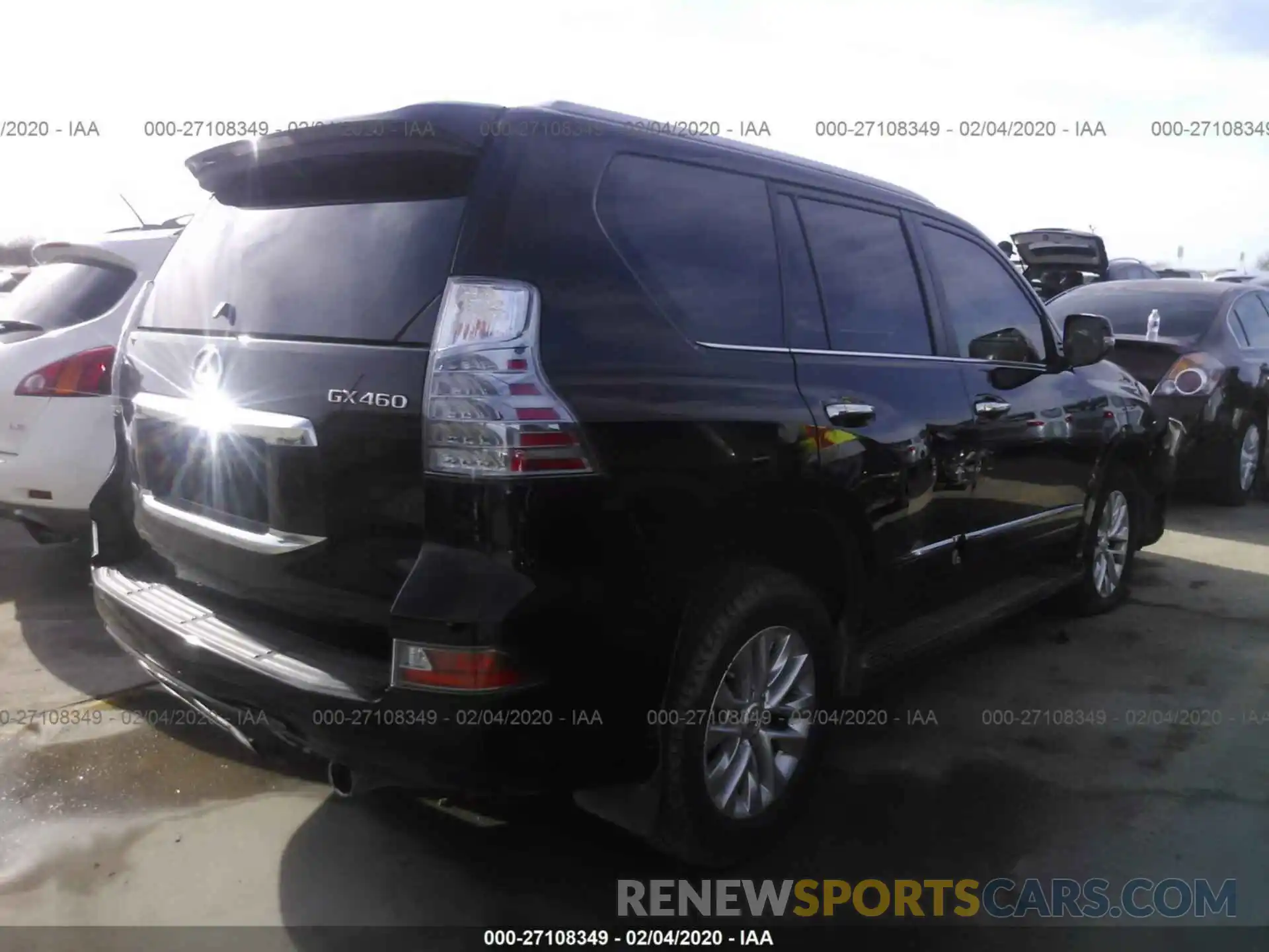 4 Photograph of a damaged car JTJBM7FX4K5217628 LEXUS GX 2019