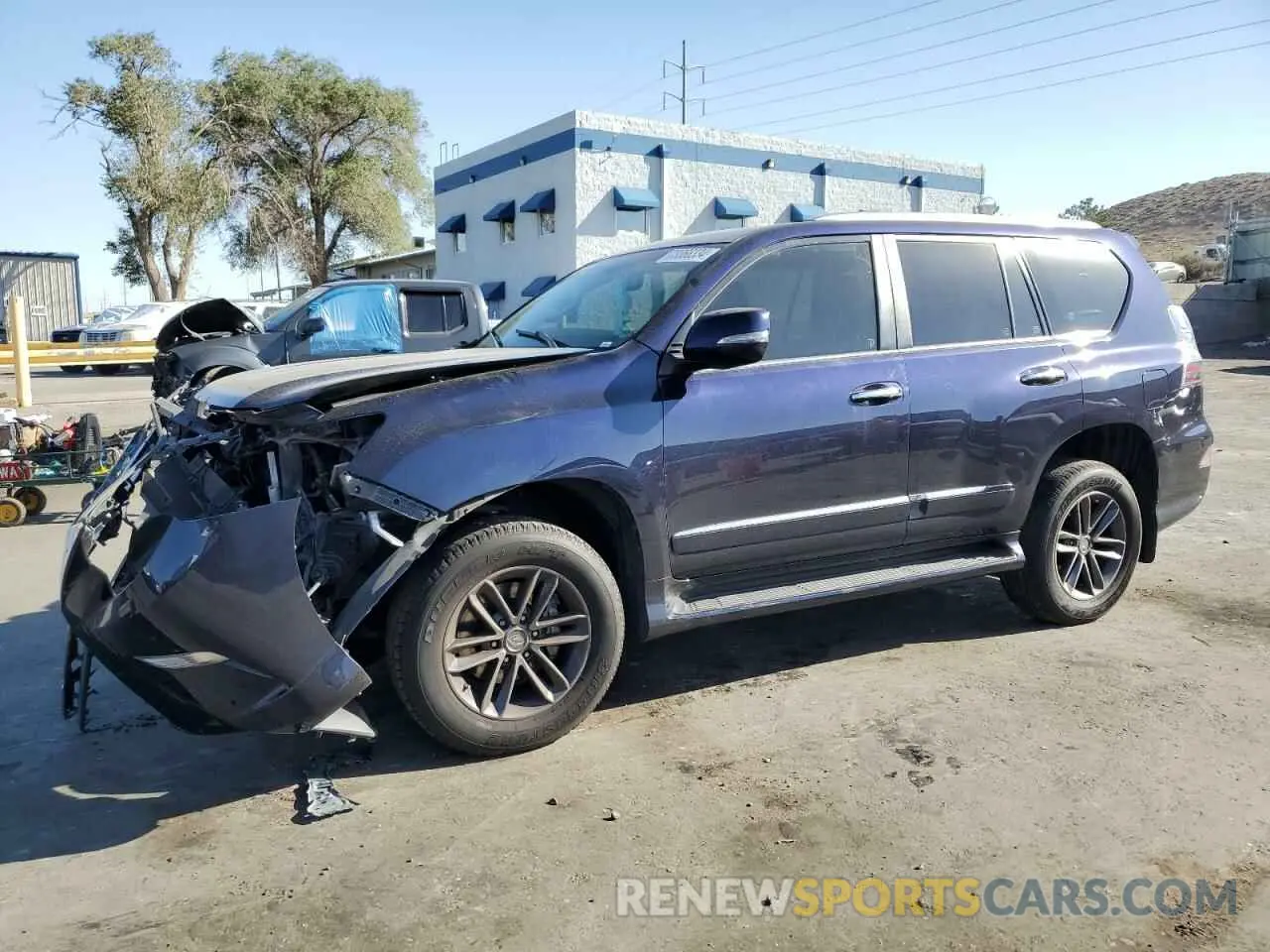 1 Photograph of a damaged car JTJBM7FX4K5218469 LEXUS GX 2019