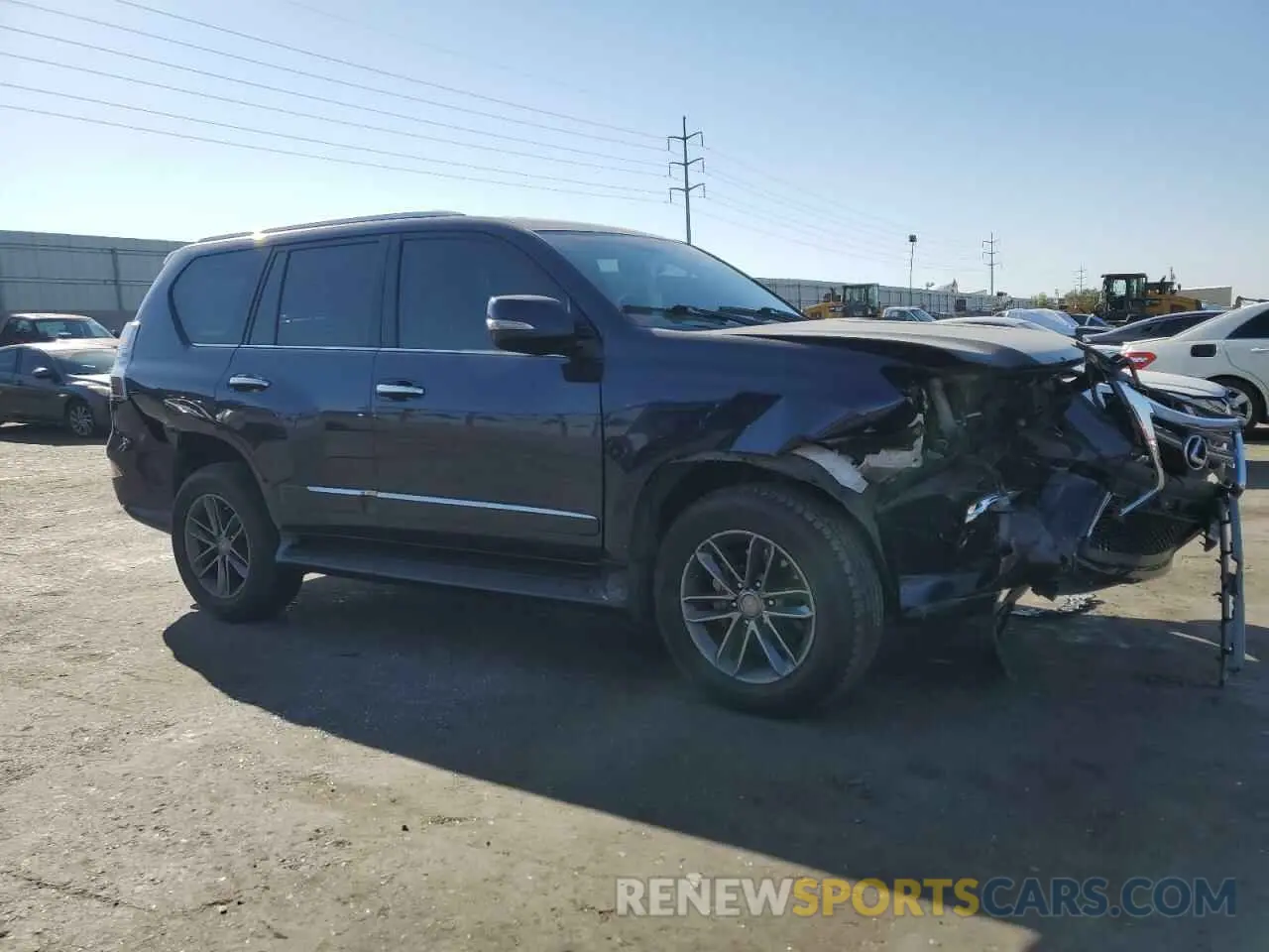4 Photograph of a damaged car JTJBM7FX4K5218469 LEXUS GX 2019