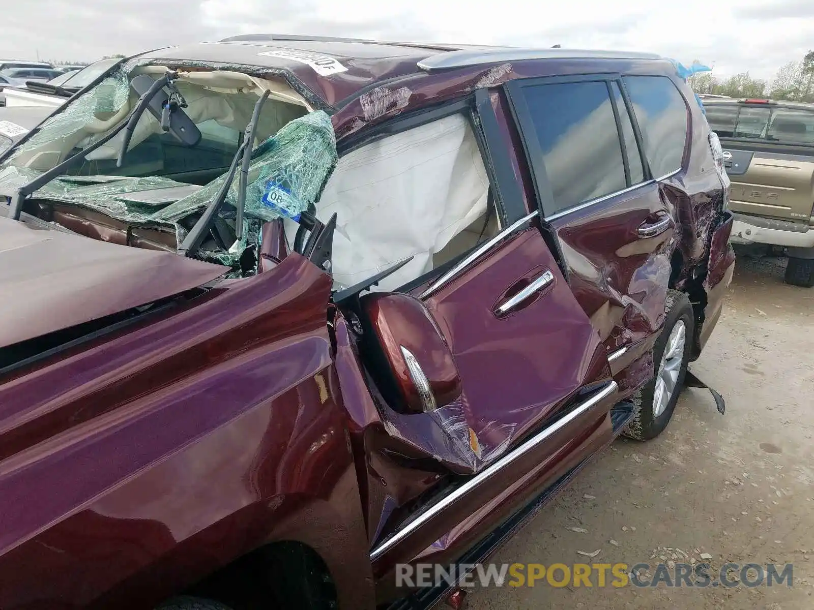 9 Photograph of a damaged car JTJBM7FX4K5232789 LEXUS GX 2019