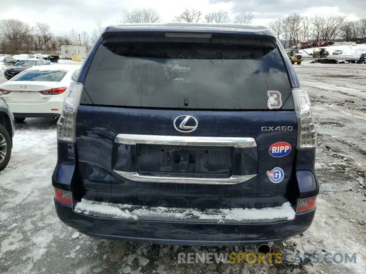 6 Photograph of a damaged car JTJBM7FX5K5214253 LEXUS GX 2019