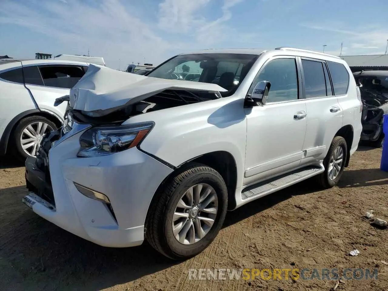 1 Photograph of a damaged car JTJBM7FX5K5215029 LEXUS GX 2019