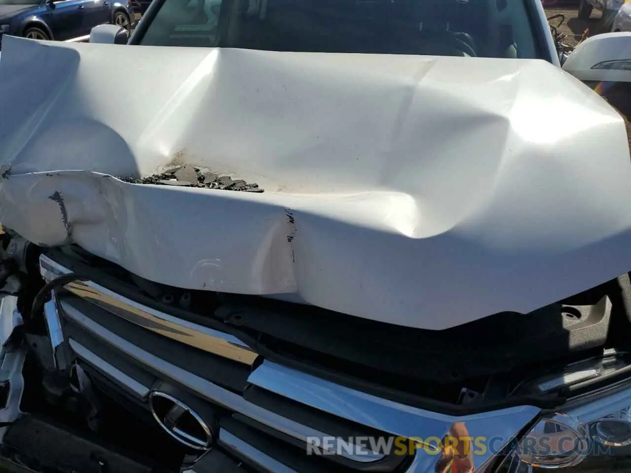 12 Photograph of a damaged car JTJBM7FX5K5215029 LEXUS GX 2019