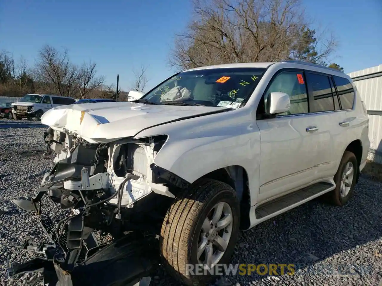 2 Photograph of a damaged car JTJBM7FX5K5215726 LEXUS GX 2019