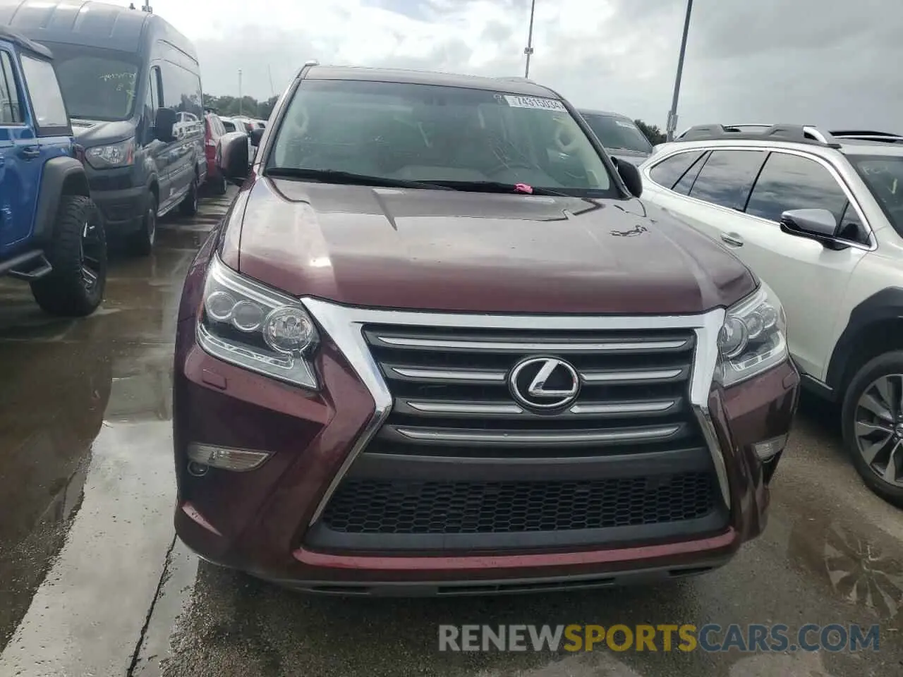 5 Photograph of a damaged car JTJBM7FX5K5222403 LEXUS GX 2019