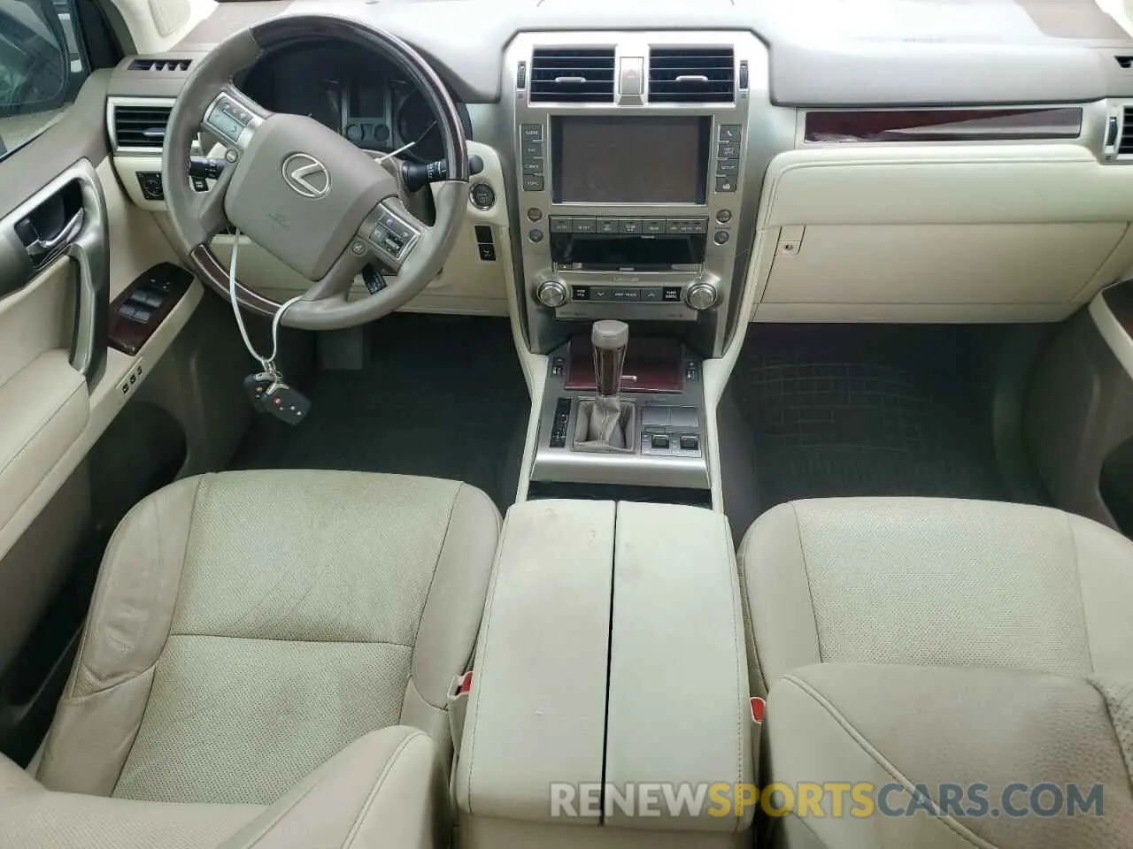 8 Photograph of a damaged car JTJBM7FX5K5222403 LEXUS GX 2019