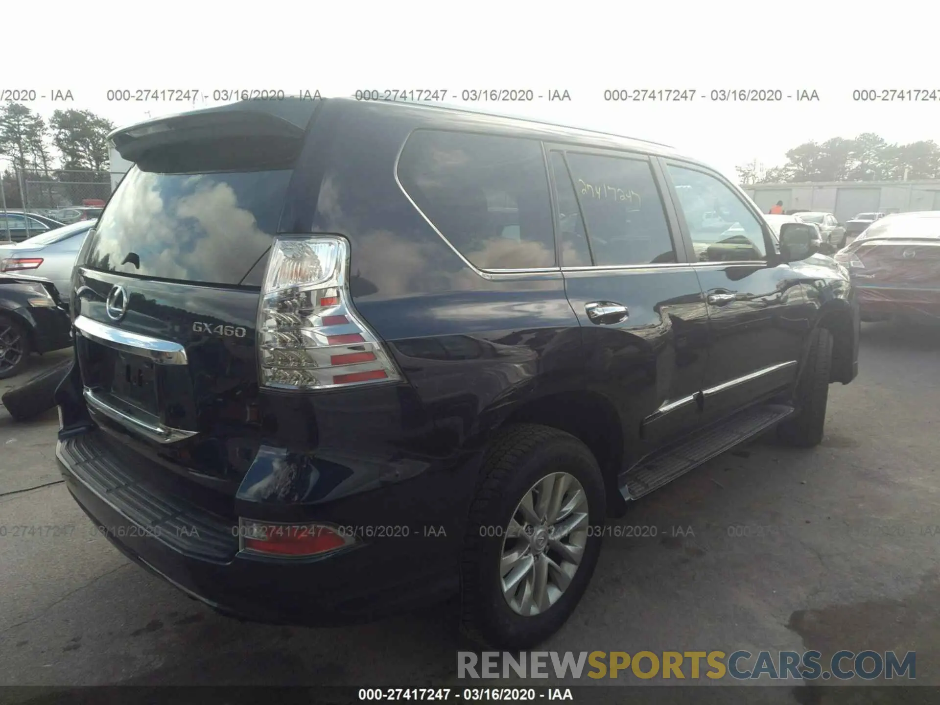 4 Photograph of a damaged car JTJBM7FX5K5223177 LEXUS GX 2019