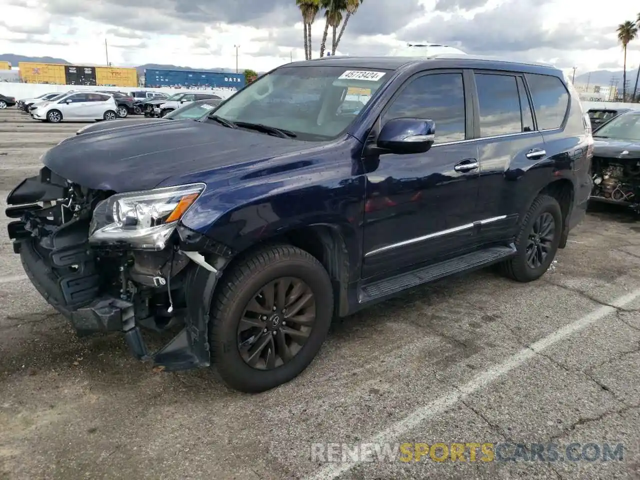 1 Photograph of a damaged car JTJBM7FX5K5224832 LEXUS GX 2019