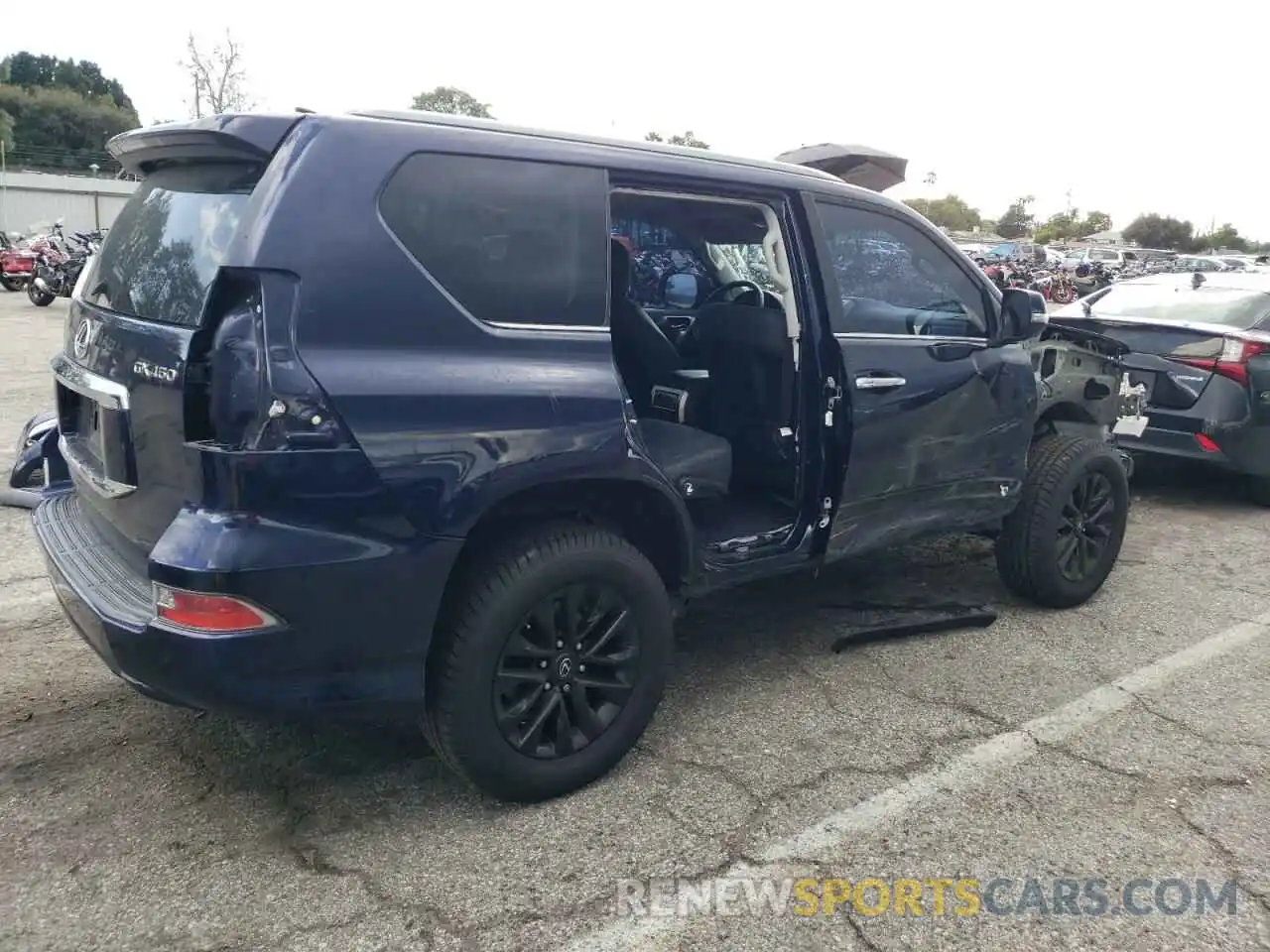 3 Photograph of a damaged car JTJBM7FX5K5224832 LEXUS GX 2019