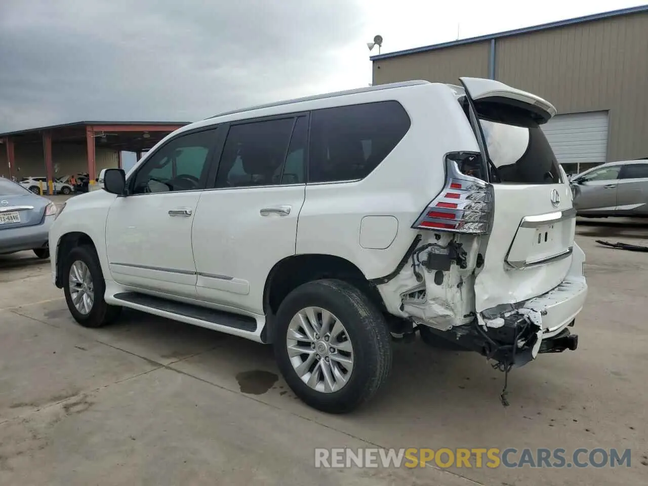 2 Photograph of a damaged car JTJBM7FX5K5233076 LEXUS GX 2019