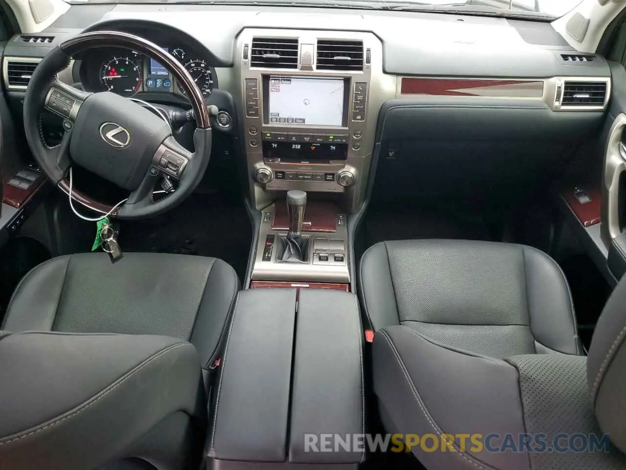 8 Photograph of a damaged car JTJBM7FX5K5233076 LEXUS GX 2019