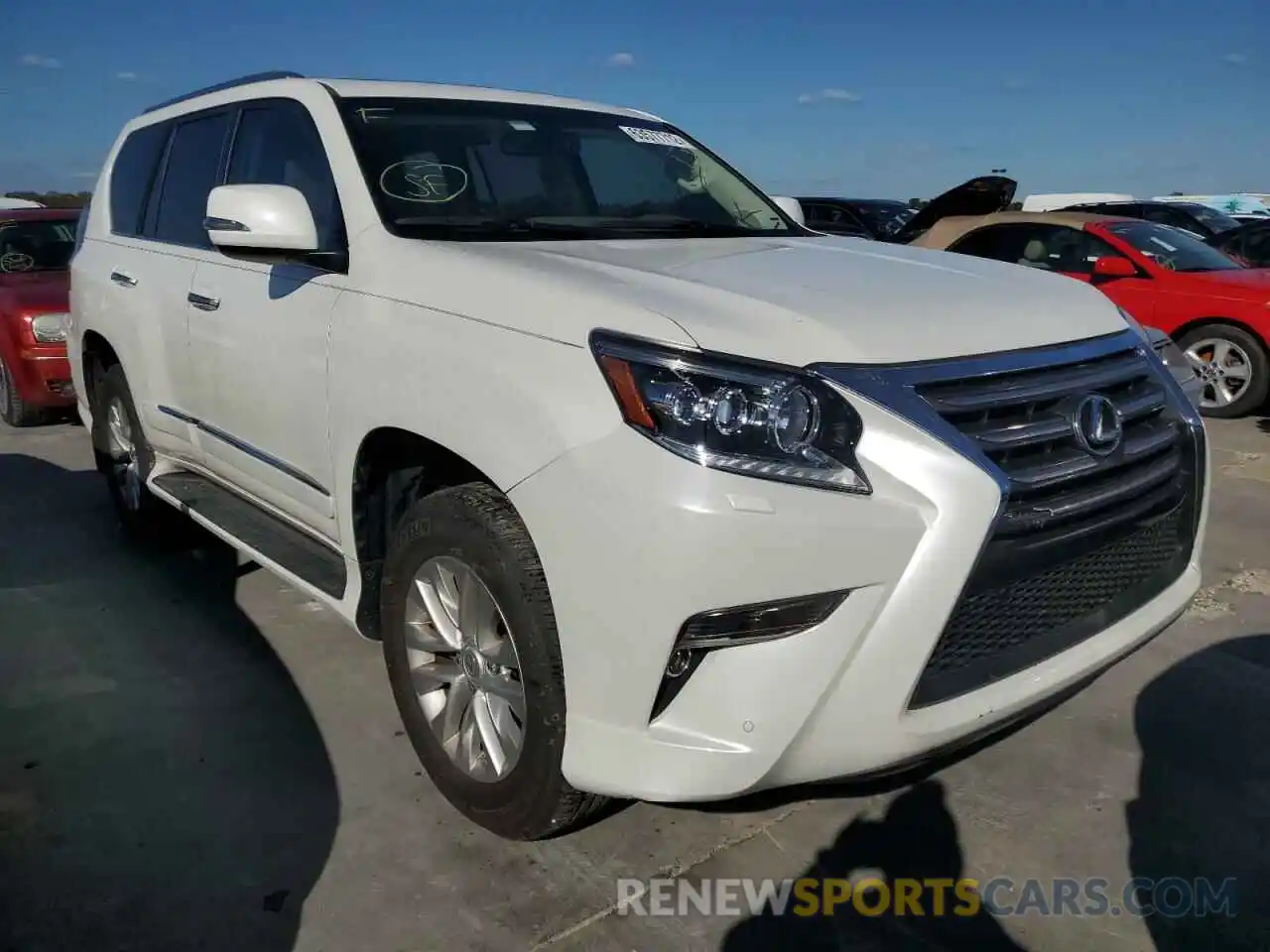 1 Photograph of a damaged car JTJBM7FX5K5235460 LEXUS GX 2019