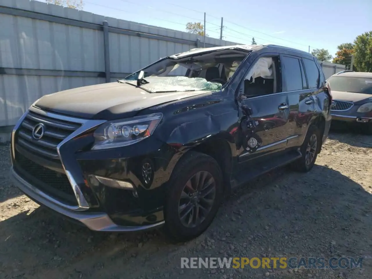 1 Photograph of a damaged car JTJBM7FX5K5237550 LEXUS GX 2019