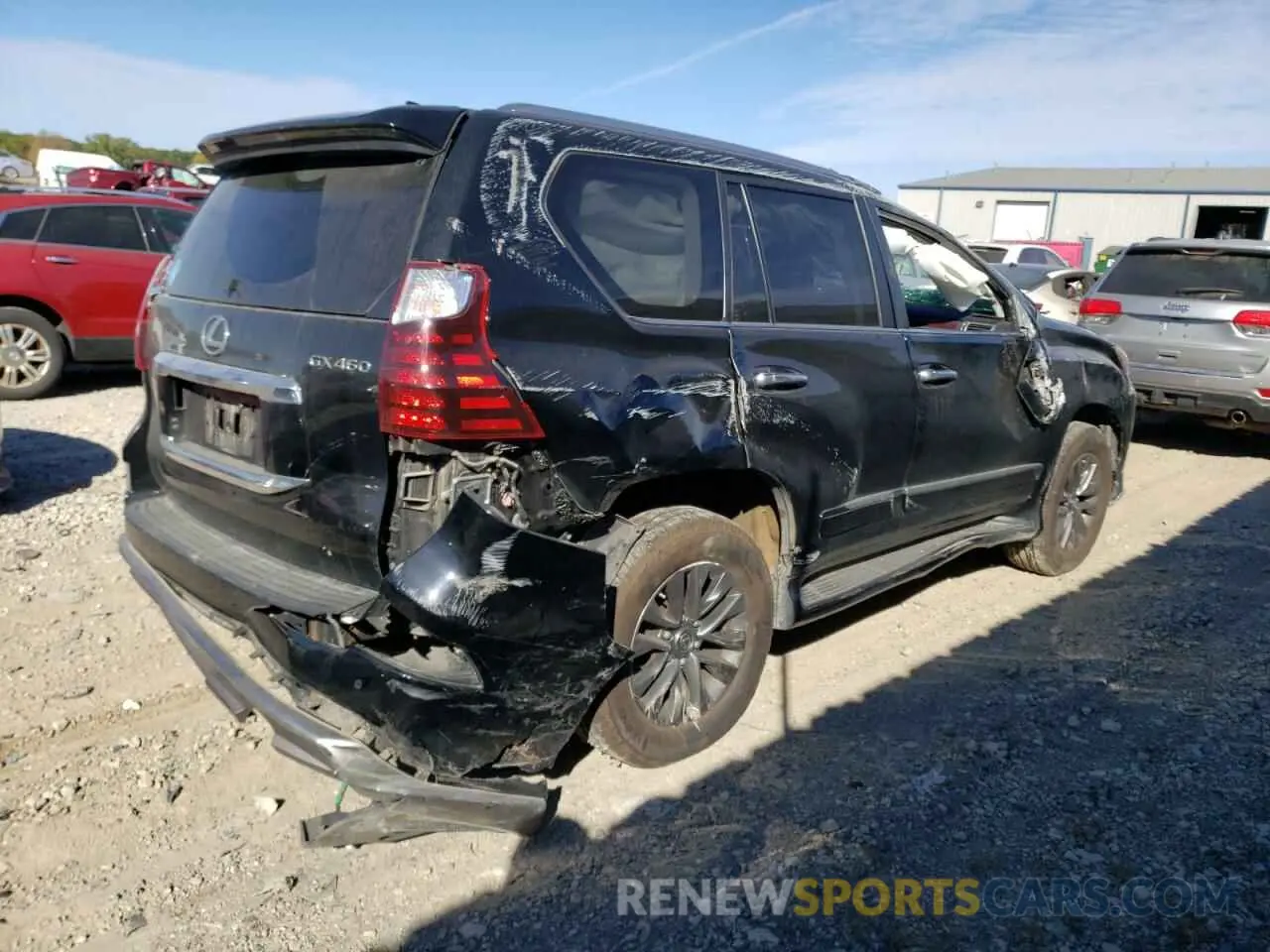3 Photograph of a damaged car JTJBM7FX5K5237550 LEXUS GX 2019