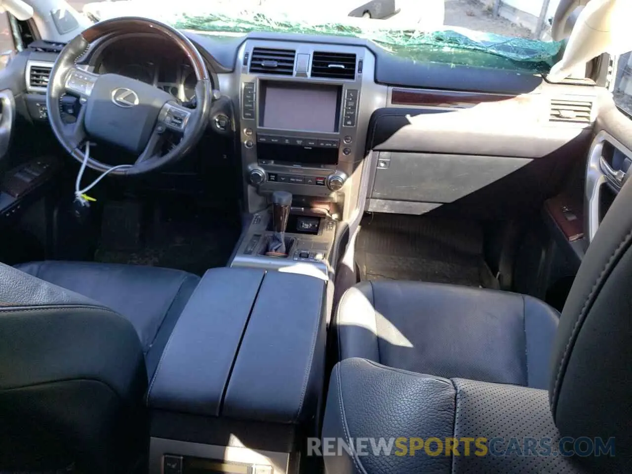 8 Photograph of a damaged car JTJBM7FX5K5237550 LEXUS GX 2019