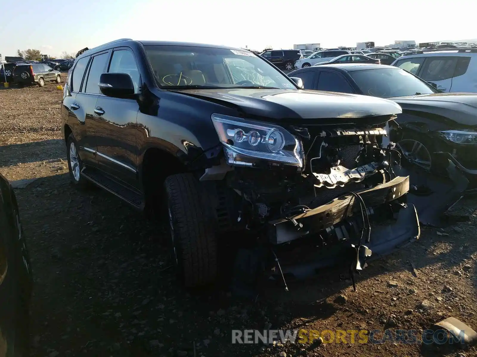 1 Photograph of a damaged car JTJBM7FX6K5211071 LEXUS GX 2019