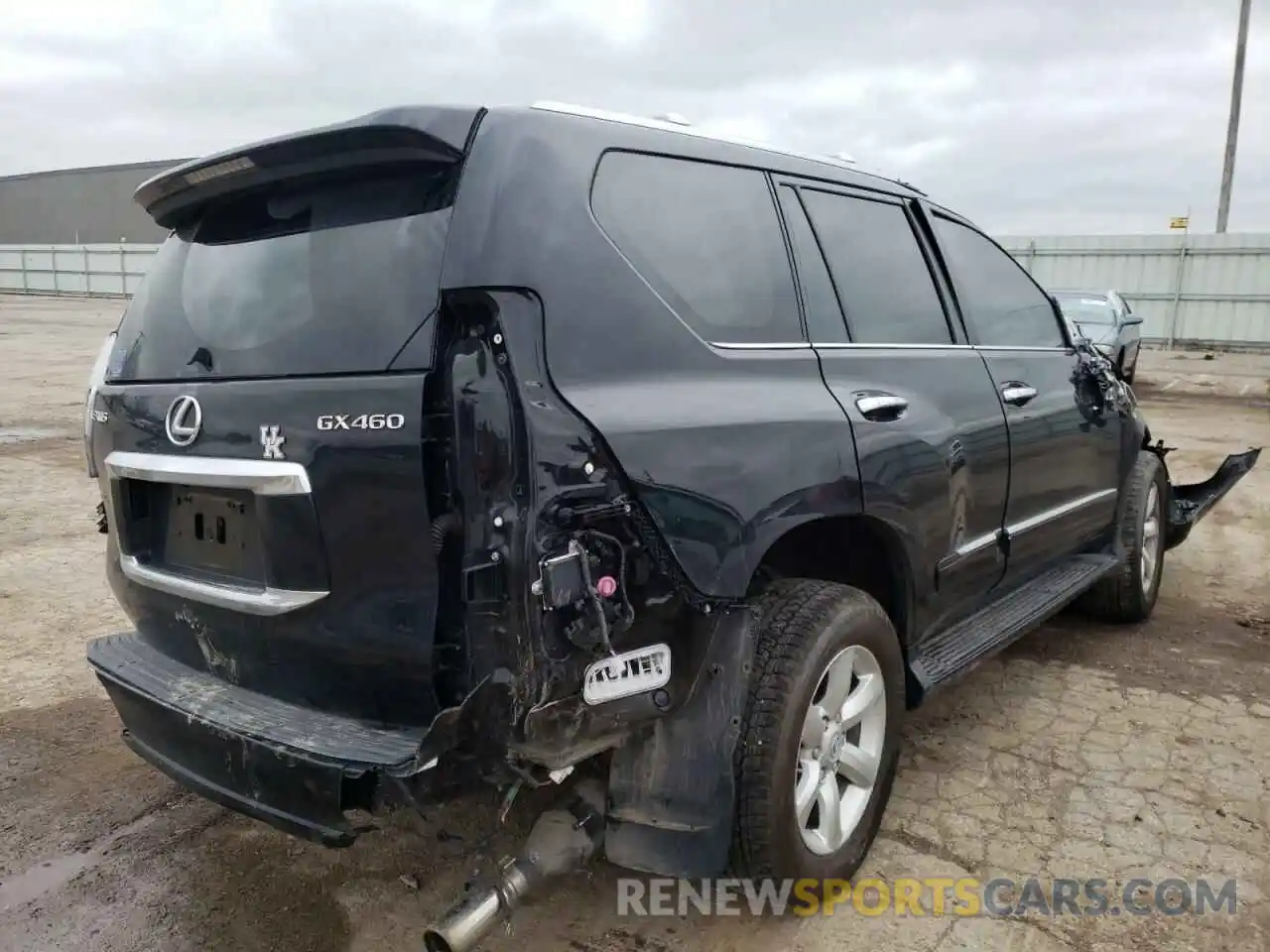 4 Photograph of a damaged car JTJBM7FX6K5214486 LEXUS GX 2019