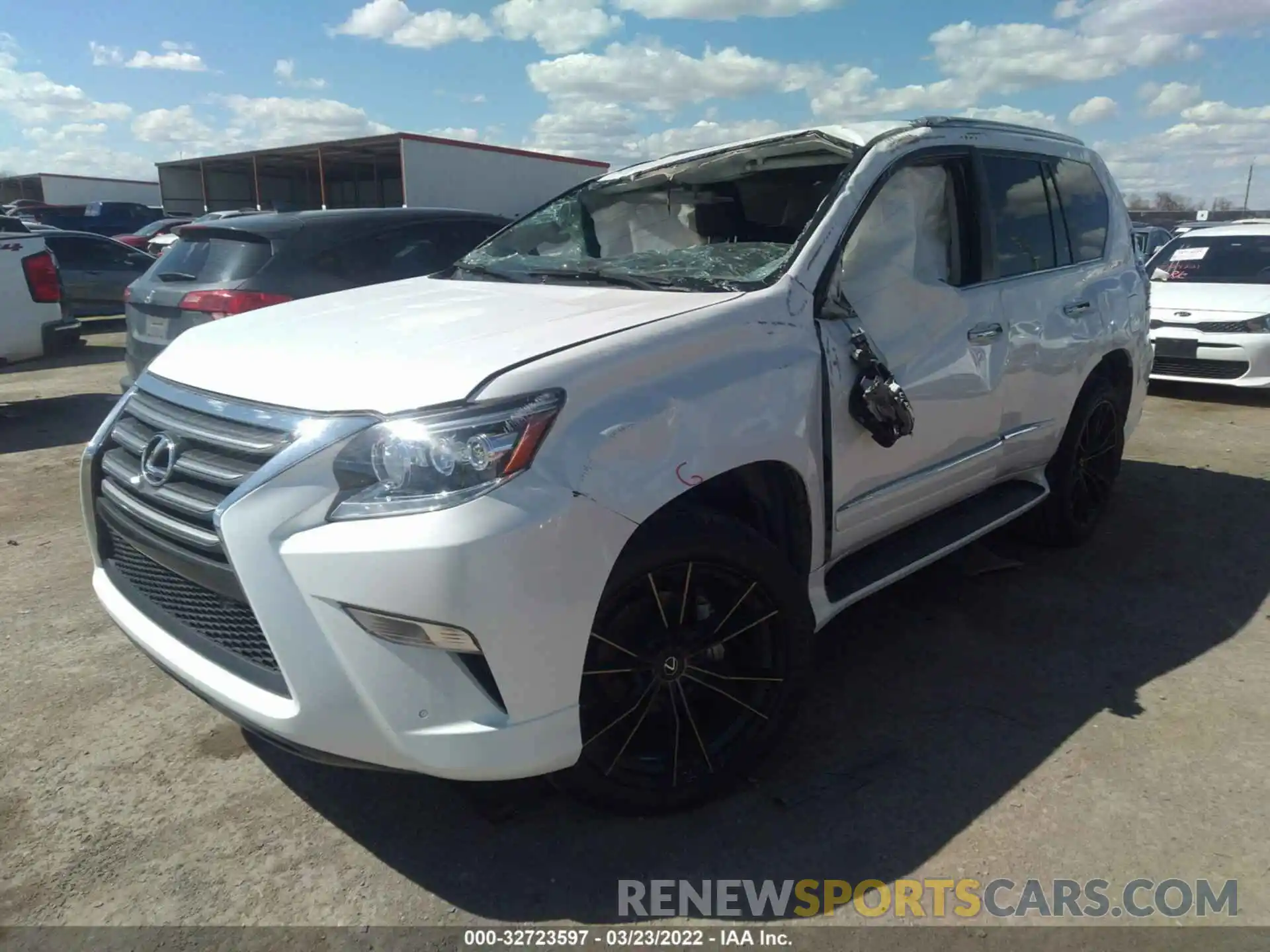 2 Photograph of a damaged car JTJBM7FX6K5221843 LEXUS GX 2019