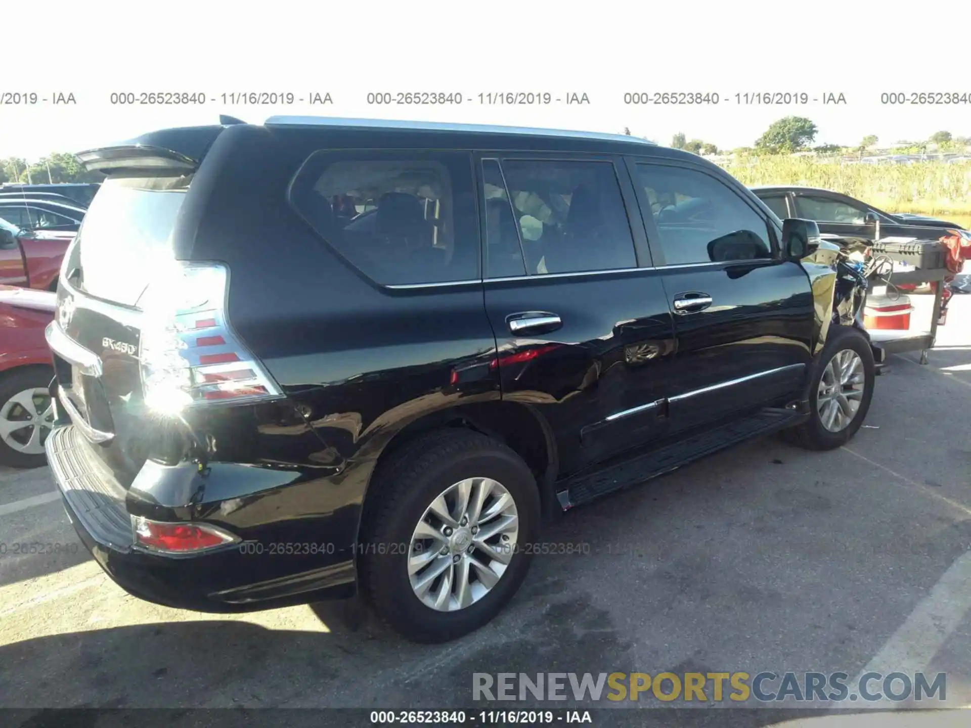 4 Photograph of a damaged car JTJBM7FX6K5224449 LEXUS GX 2019