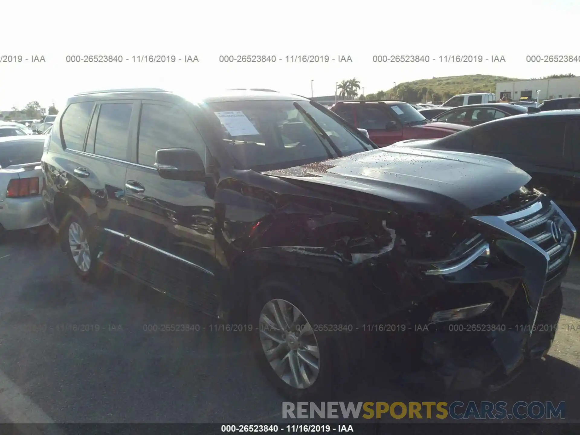 6 Photograph of a damaged car JTJBM7FX6K5224449 LEXUS GX 2019