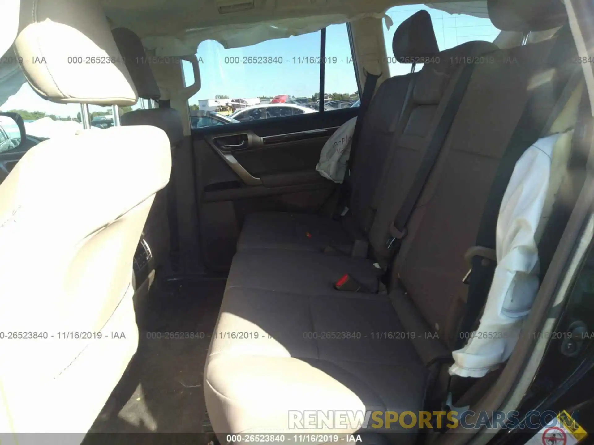 8 Photograph of a damaged car JTJBM7FX6K5224449 LEXUS GX 2019