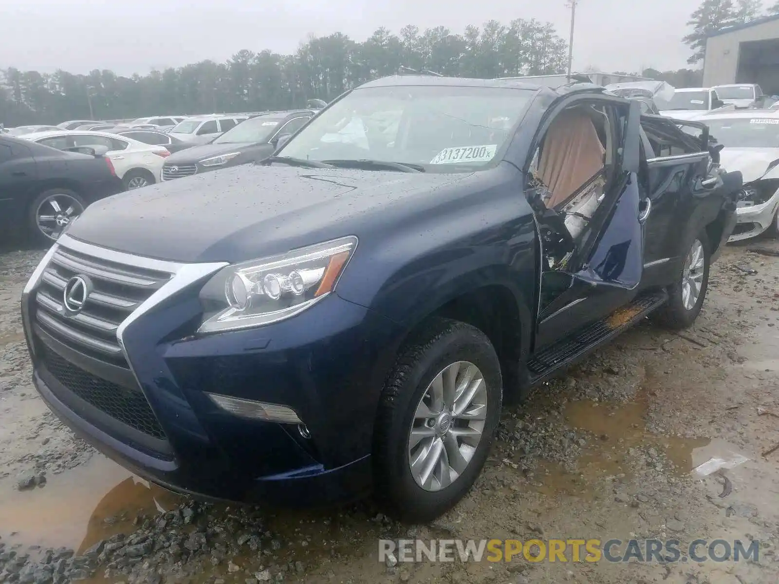 2 Photograph of a damaged car JTJBM7FX6K5236553 LEXUS GX 2019