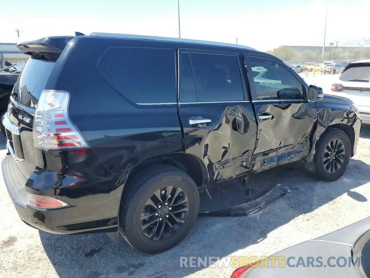 3 Photograph of a damaged car JTJBM7FX6K5236777 LEXUS GX 2019