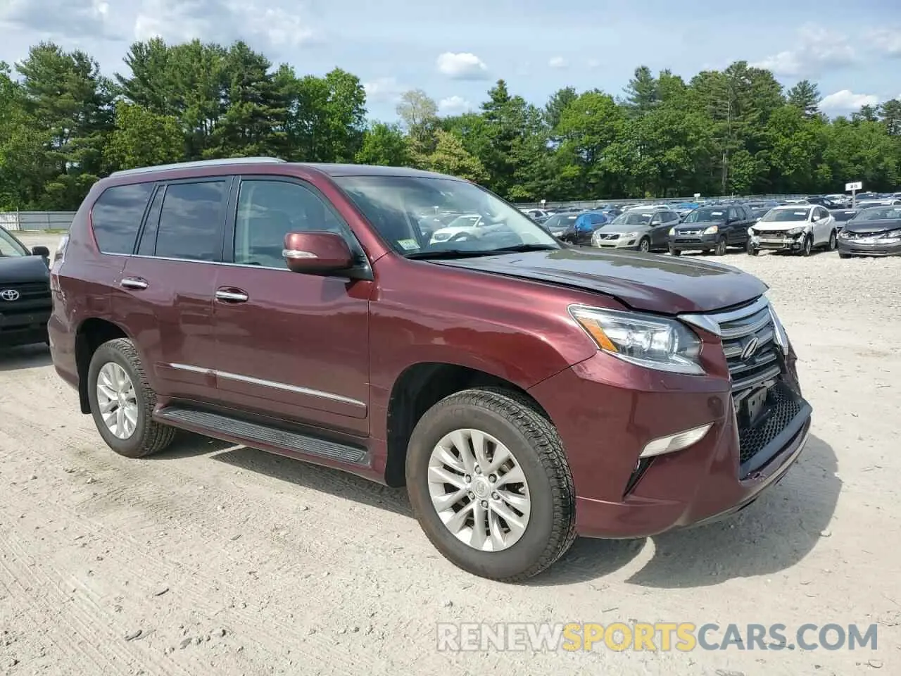 4 Photograph of a damaged car JTJBM7FX7K5211323 LEXUS GX 2019