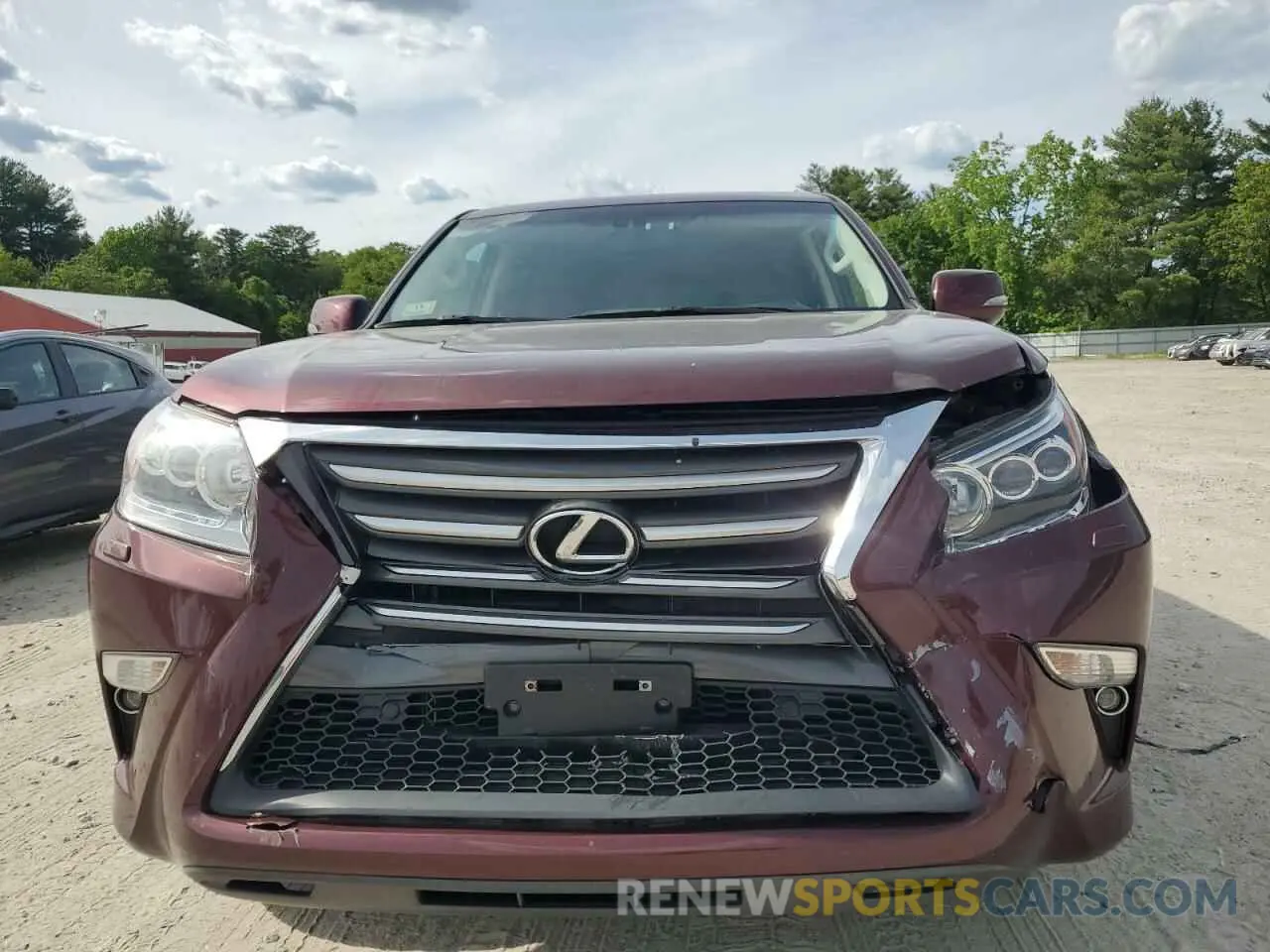 5 Photograph of a damaged car JTJBM7FX7K5211323 LEXUS GX 2019