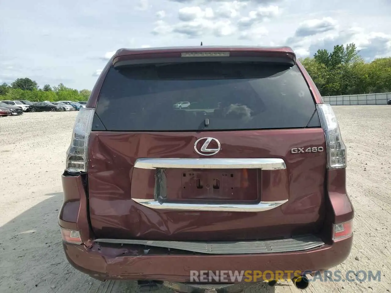 6 Photograph of a damaged car JTJBM7FX7K5211323 LEXUS GX 2019