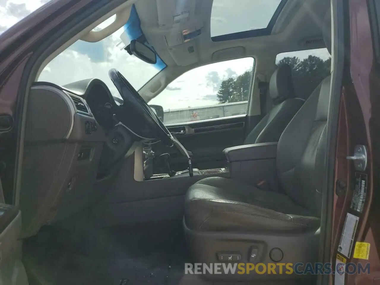 7 Photograph of a damaged car JTJBM7FX7K5211323 LEXUS GX 2019