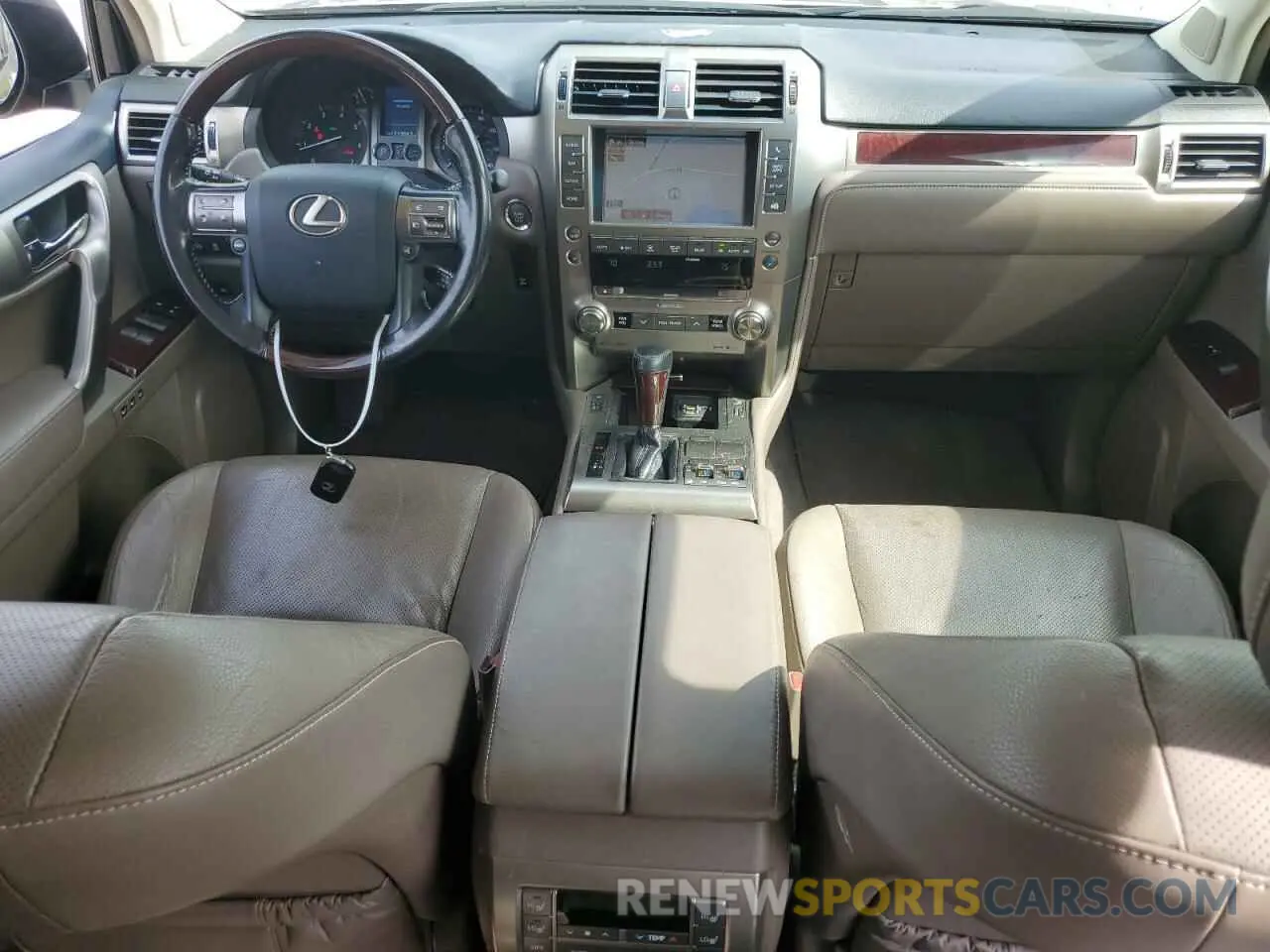 8 Photograph of a damaged car JTJBM7FX7K5211323 LEXUS GX 2019