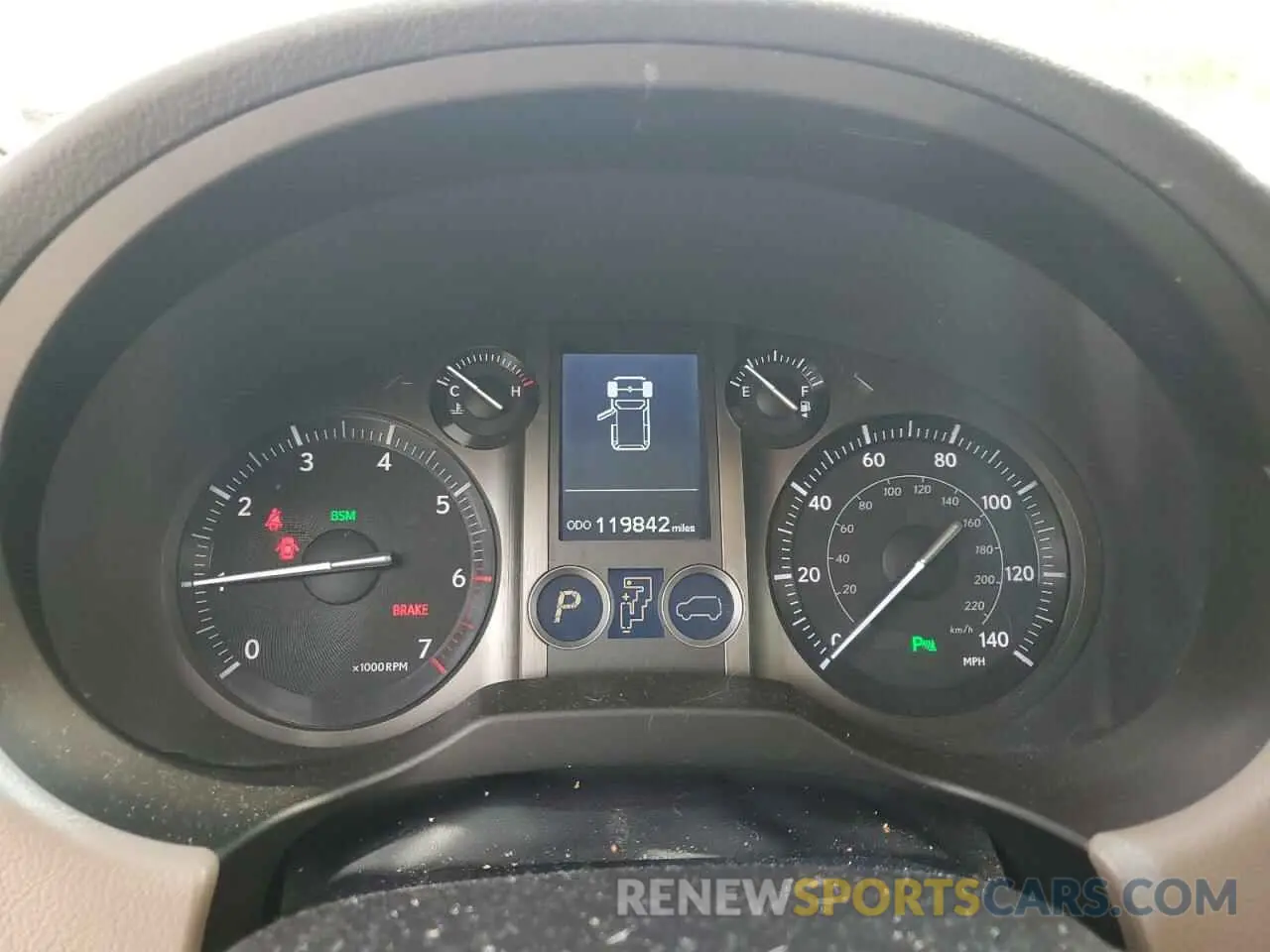 9 Photograph of a damaged car JTJBM7FX7K5211323 LEXUS GX 2019