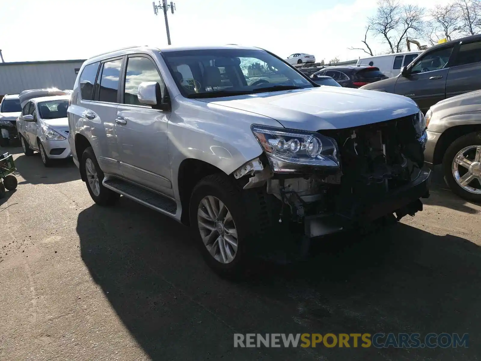 1 Photograph of a damaged car JTJBM7FX7K5211497 LEXUS GX 2019