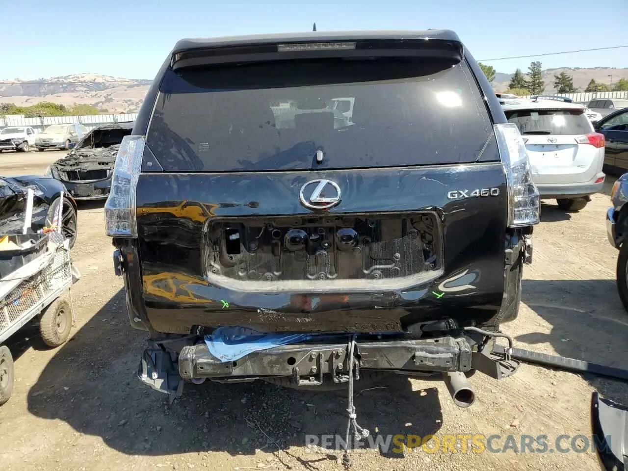 6 Photograph of a damaged car JTJBM7FX7K5213072 LEXUS GX 2019