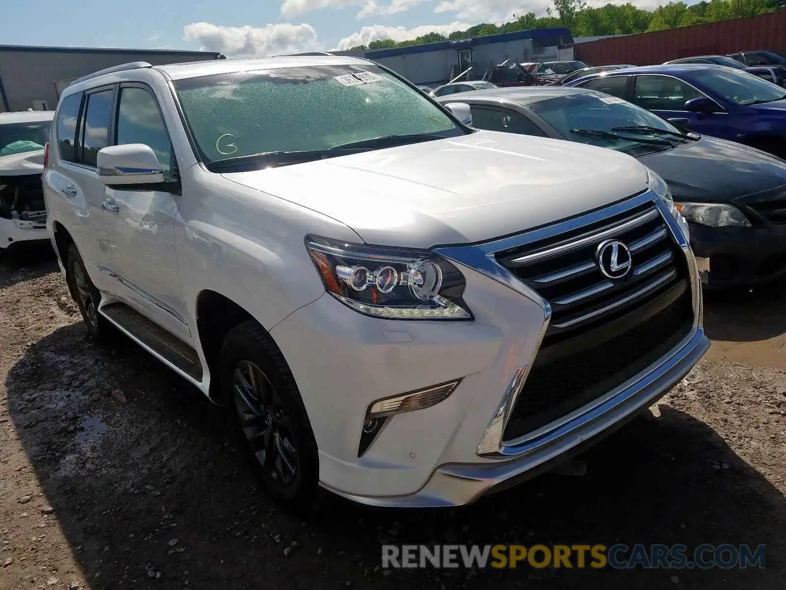 1 Photograph of a damaged car JTJBM7FX7K5216814 LEXUS GX 2019