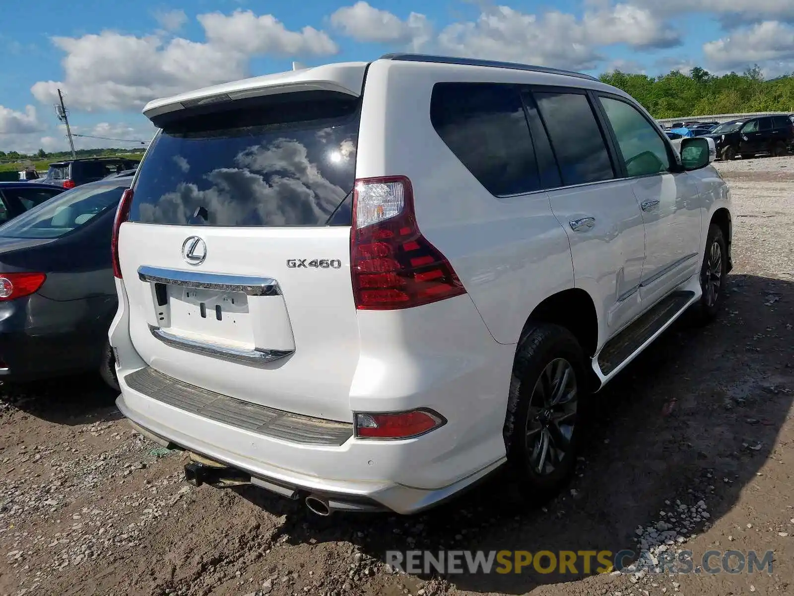 4 Photograph of a damaged car JTJBM7FX7K5216814 LEXUS GX 2019