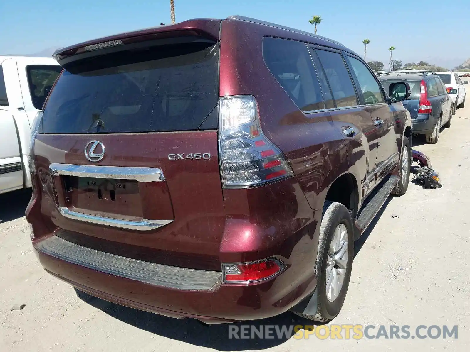 4 Photograph of a damaged car JTJBM7FX7K5218658 LEXUS GX 2019