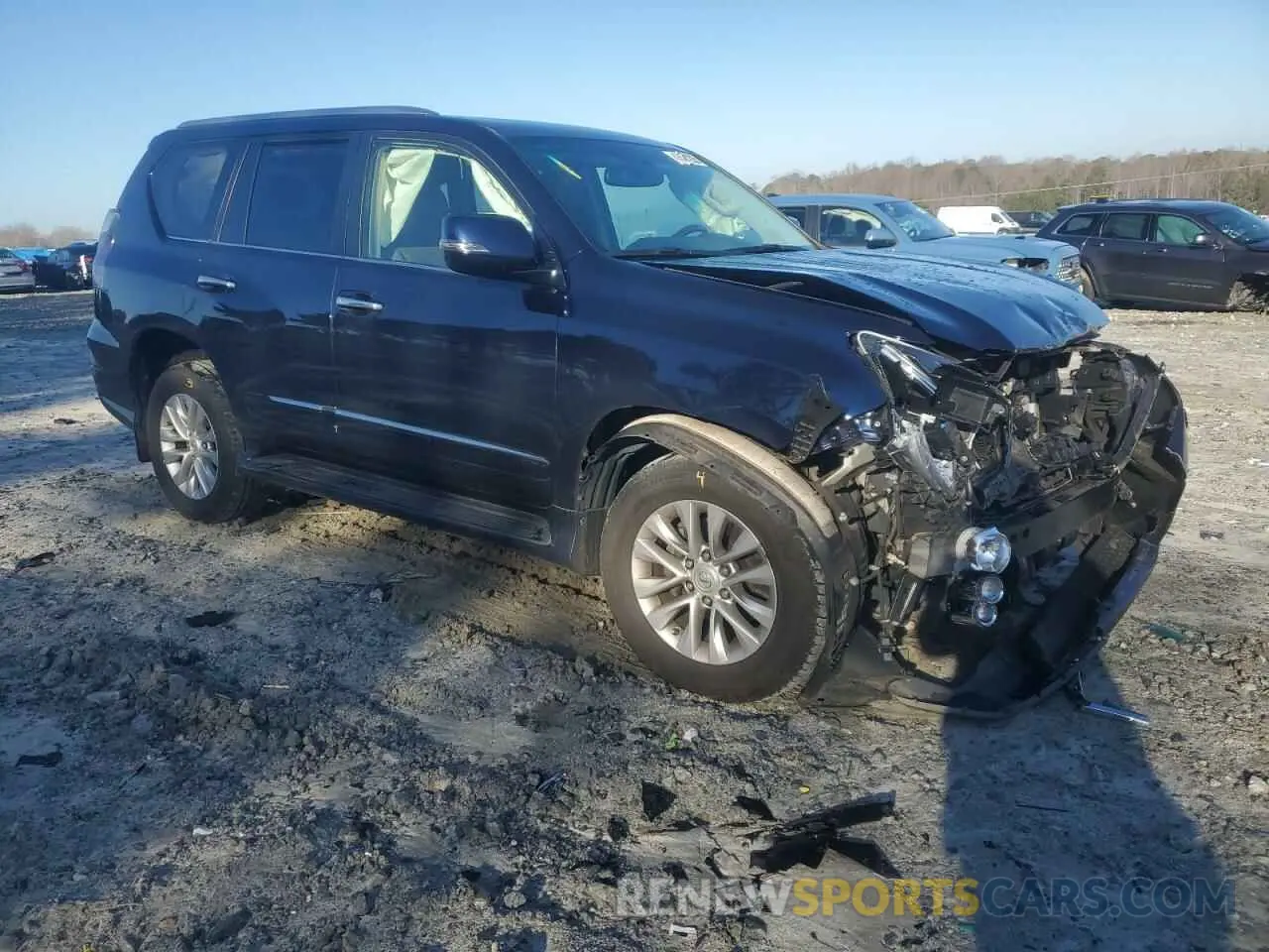 4 Photograph of a damaged car JTJBM7FX7K5218854 LEXUS GX 2019