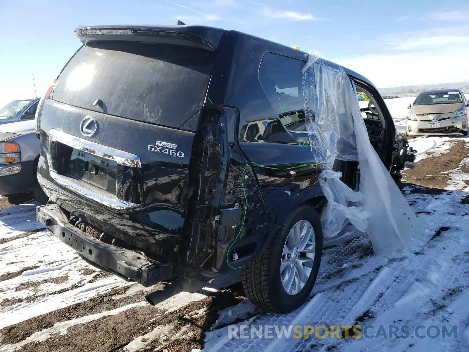 4 Photograph of a damaged car JTJBM7FX7K5220619 LEXUS GX 2019