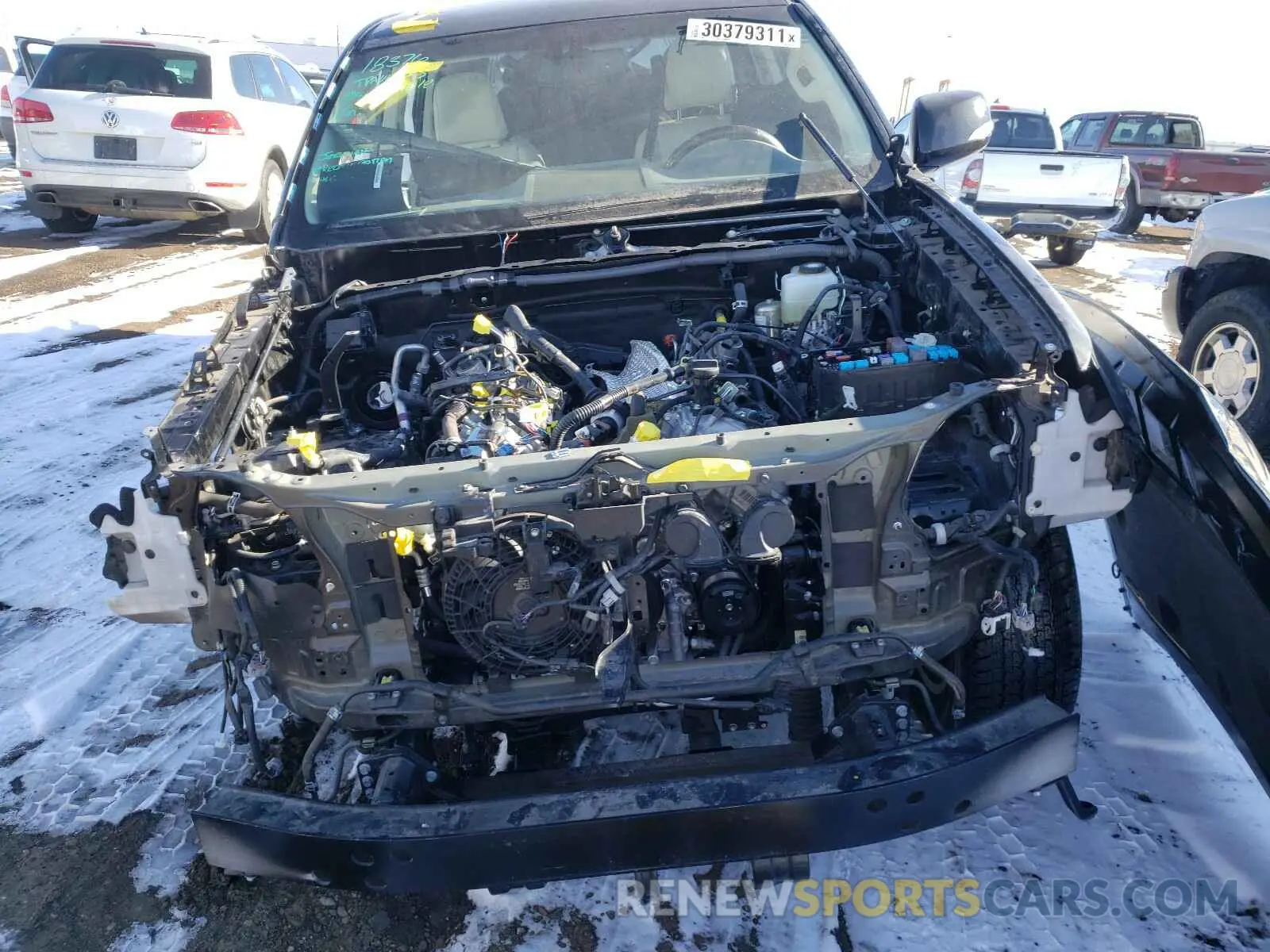 7 Photograph of a damaged car JTJBM7FX7K5220619 LEXUS GX 2019