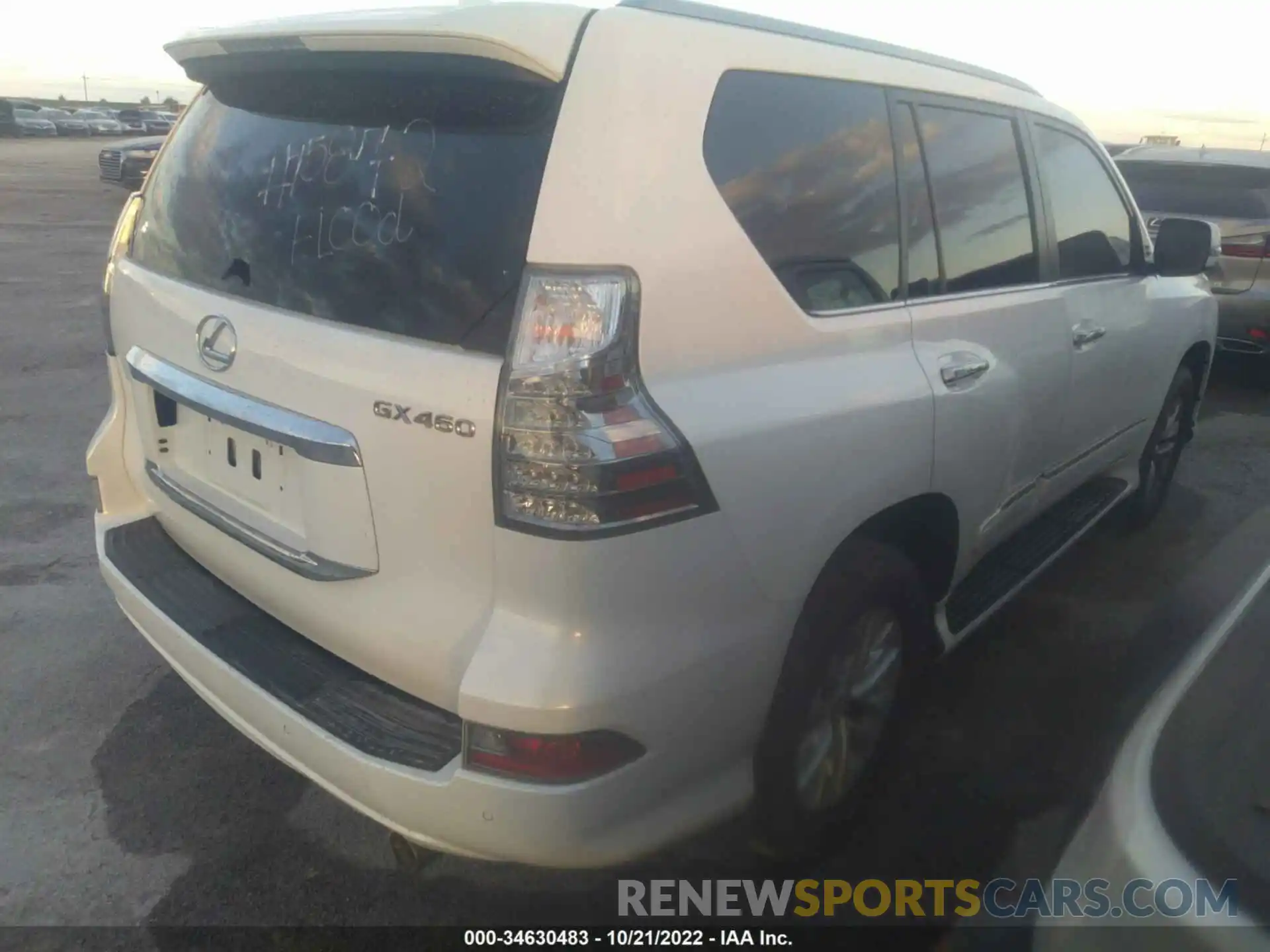 4 Photograph of a damaged car JTJBM7FX7K5225478 LEXUS GX 2019