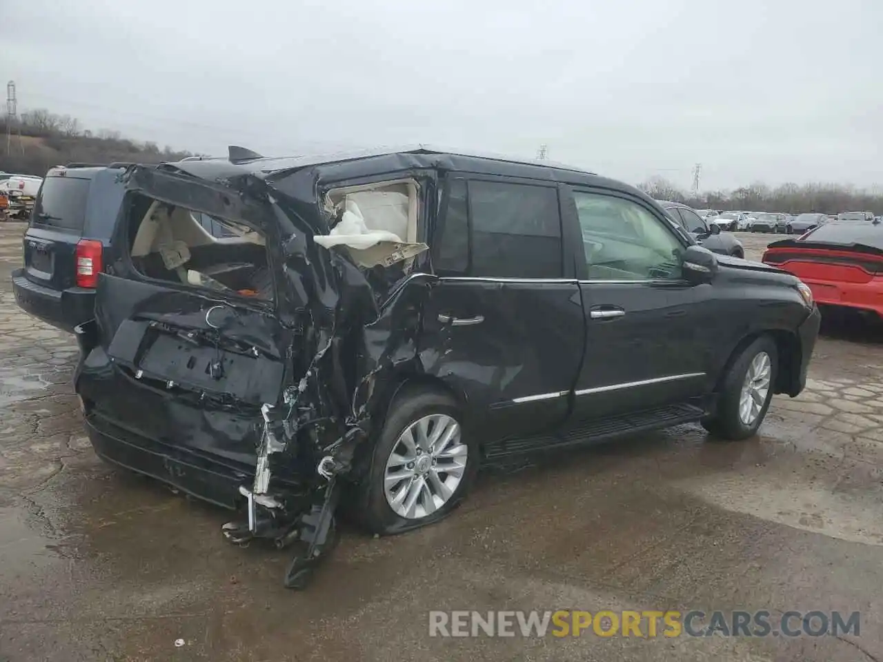 3 Photograph of a damaged car JTJBM7FX7K5228199 LEXUS GX 2019