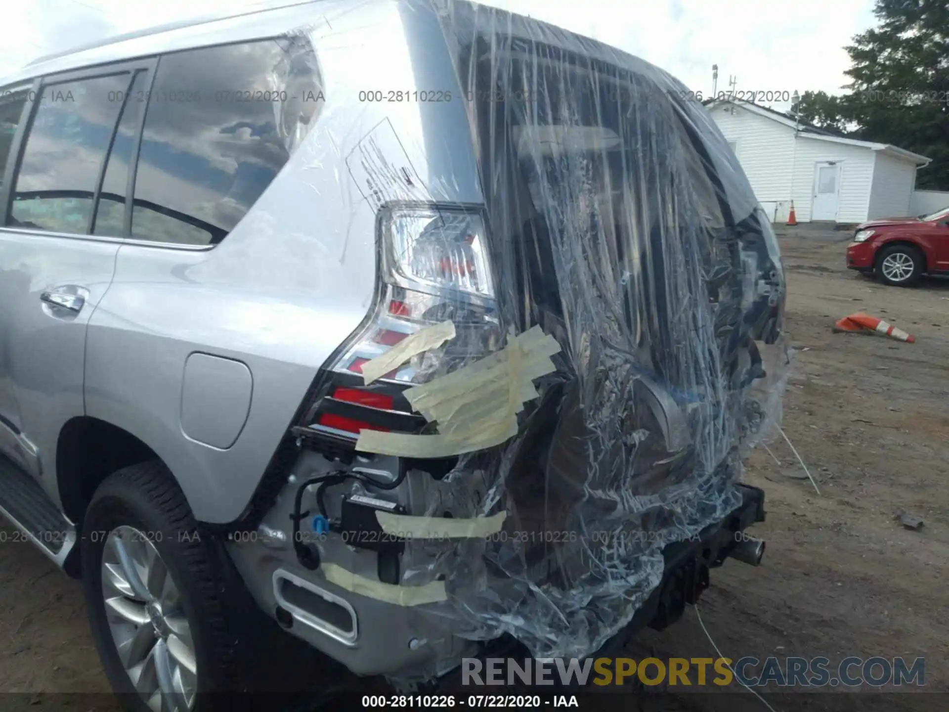 6 Photograph of a damaged car JTJBM7FX7K5229255 LEXUS GX 2019